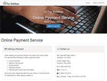 Tablet Screenshot of ezpaybuildingsllc.com
